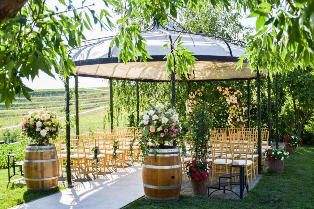 Casa Timis - Wellness & Spa Resort Chitorani Exterior photo Wedding at the winery